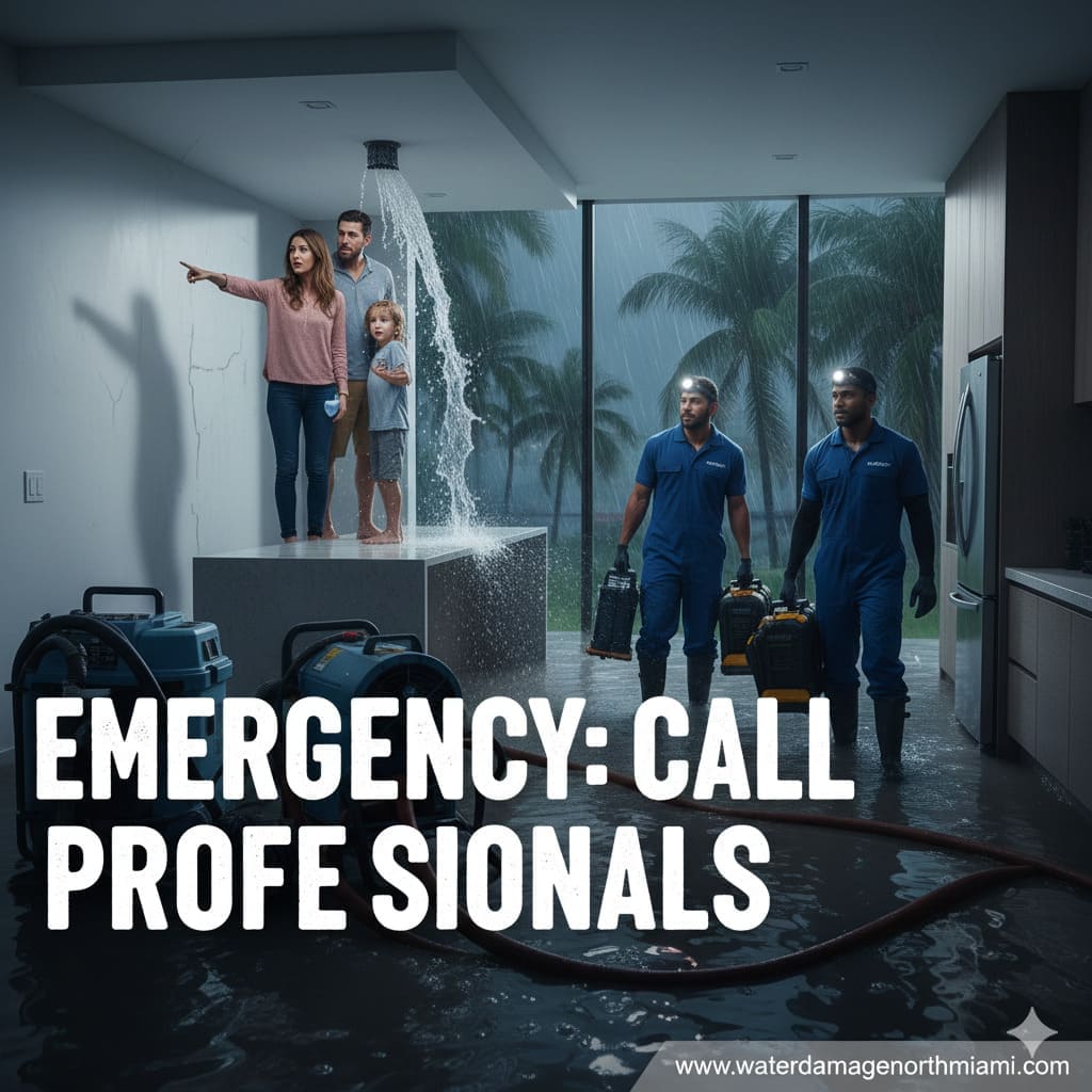 Emergency Water Damage Cleanup Services in North Miami